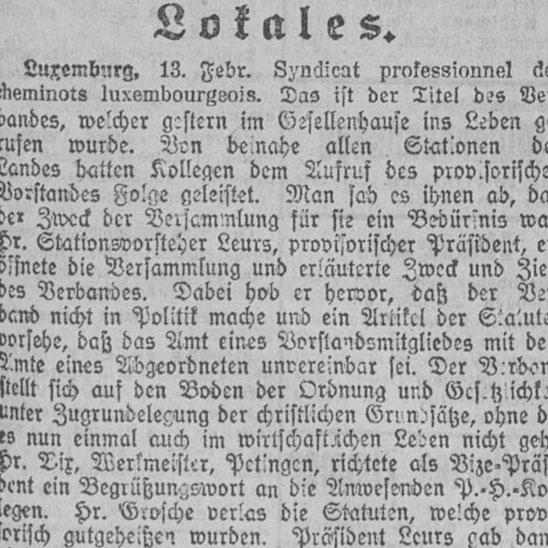 ein Stück Geschichte (1922-1991)