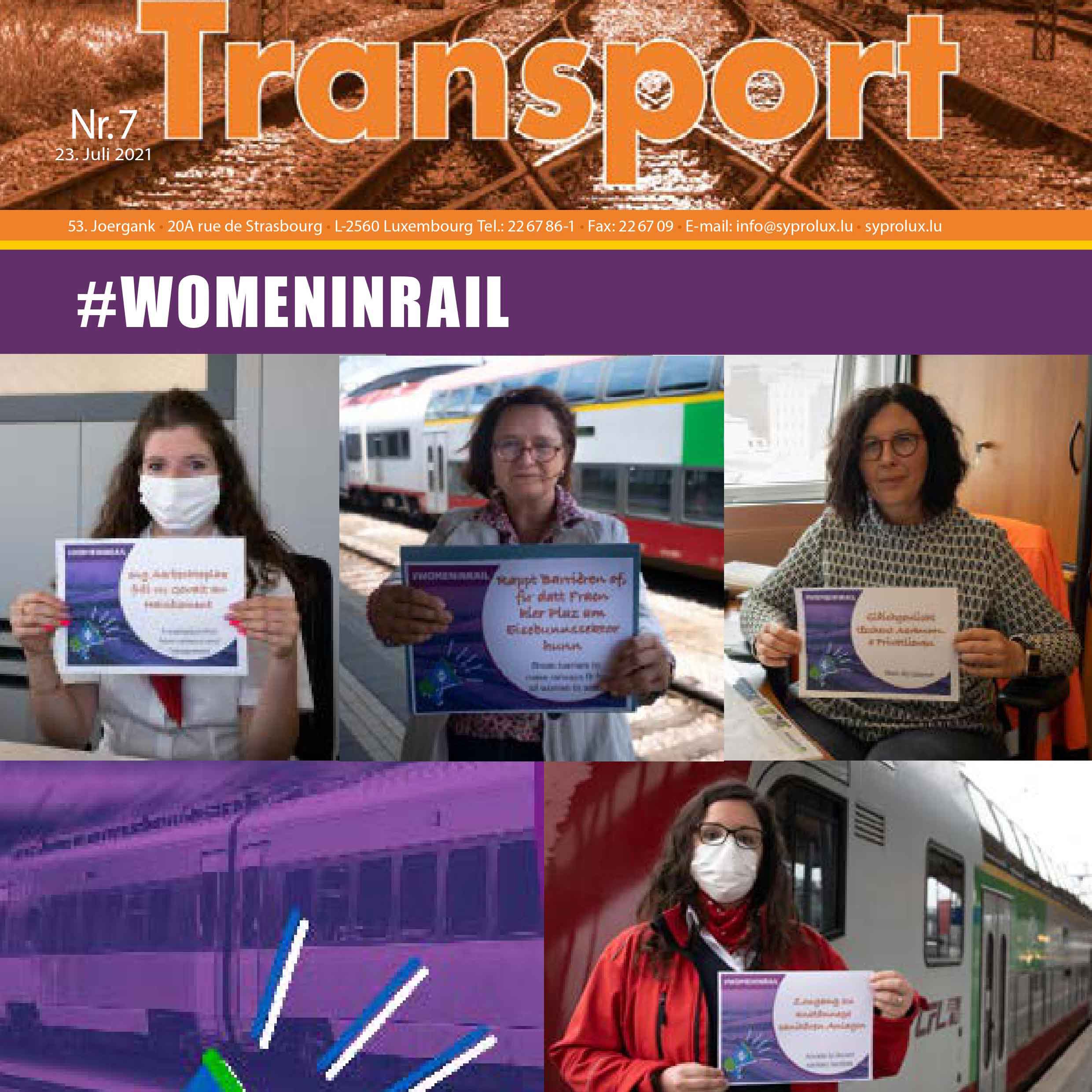 #WOMENINRAIL